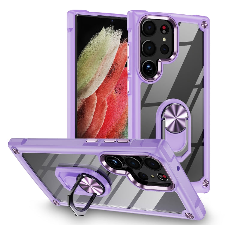 TPU + PC Lens Protection Phone Case with Ring Holder, For Samsung Galaxy A14 5G, For Samsung Galaxy S23+ 5G, For Samsung Galaxy S23 Ultra 5G, For Samsung Galaxy S23 5G
