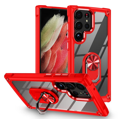 TPU + PC Lens Protection Phone Case with Ring Holder, For Samsung Galaxy A14 5G, For Samsung Galaxy S23+ 5G, For Samsung Galaxy S23 Ultra 5G, For Samsung Galaxy S23 5G