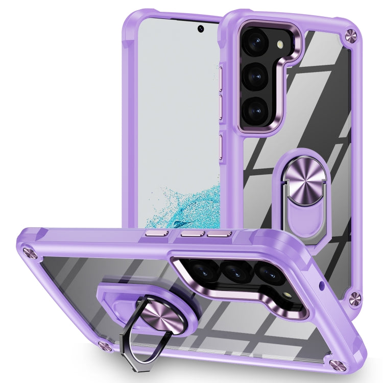 TPU + PC Lens Protection Phone Case with Ring Holder, For Samsung Galaxy A14 5G, For Samsung Galaxy S23+ 5G, For Samsung Galaxy S23 Ultra 5G, For Samsung Galaxy S23 5G