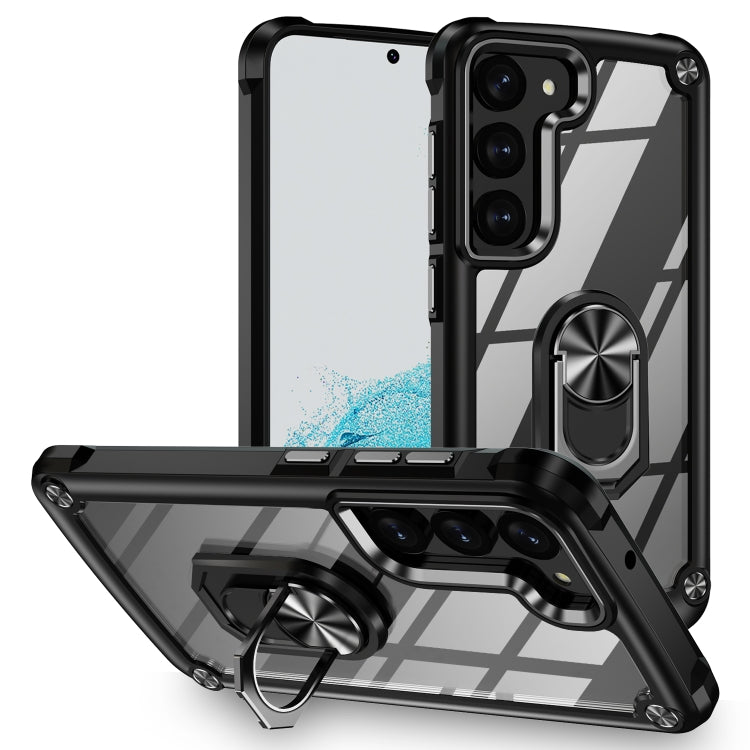 TPU + PC Lens Protection Phone Case with Ring Holder, For Samsung Galaxy A14 5G, For Samsung Galaxy S23+ 5G, For Samsung Galaxy S23 Ultra 5G, For Samsung Galaxy S23 5G