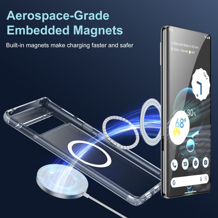 Transparent Frosted MagSafe Phone Case, For Google Pixel 6 Pro, For Google Pixel 7, For Google Pixel 7 Pro