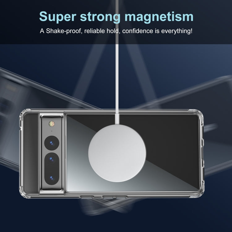 Transparent Frosted MagSafe Phone Case, For Google Pixel 6 Pro, For Google Pixel 7, For Google Pixel 7 Pro
