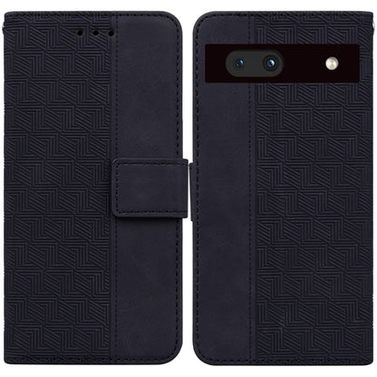 Geometric Embossed Flip Leather Phone Case, For Google Pixel 7a, For Infinix Hot 20 Play, For Samsung Galaxy A34 5G, For Samsung Galaxy A54 5G, For OPPO A58, For Tecno Pova 4 Pro