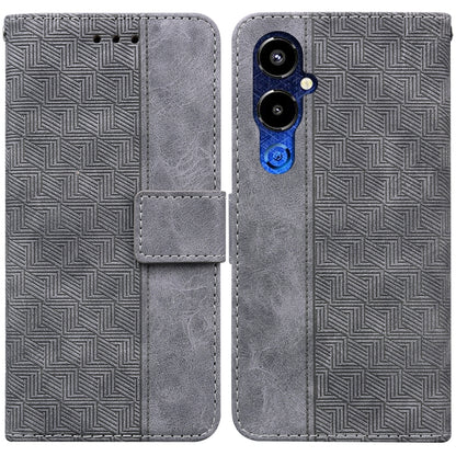 Geometric Embossed Flip Leather Phone Case, For Google Pixel 7a, For Infinix Hot 20 Play, For Samsung Galaxy A34 5G, For Samsung Galaxy A54 5G, For OPPO A58, For Tecno Pova 4 Pro