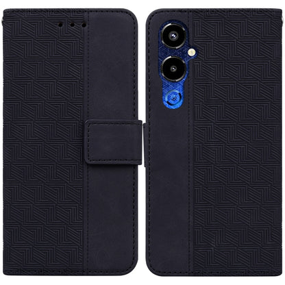 Geometric Embossed Flip Leather Phone Case, For Google Pixel 7a, For Infinix Hot 20 Play, For Samsung Galaxy A34 5G, For Samsung Galaxy A54 5G, For OPPO A58, For Tecno Pova 4 Pro