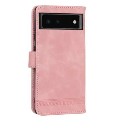 Dierfeng Dream Line TPU + PU Leather Phone Case, For Google Pixel 6, For Google Pixel 6 Pro, For Google Pixel 6a, For Google Pixel 7, For Google Pixel 7 Pro, For Google Pixel 7a