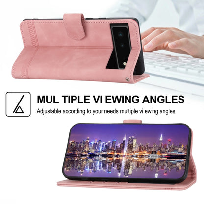 Dierfeng Dream Line TPU + PU Leather Phone Case, For Google Pixel 6, For Google Pixel 6 Pro, For Google Pixel 6a, For Google Pixel 7, For Google Pixel 7 Pro, For Google Pixel 7a