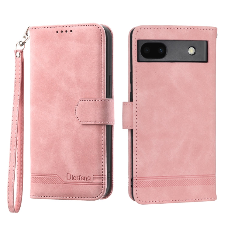 Dierfeng Dream Line TPU + PU Leather Phone Case, For Google Pixel 6, For Google Pixel 6 Pro, For Google Pixel 6a, For Google Pixel 7, For Google Pixel 7 Pro, For Google Pixel 7a