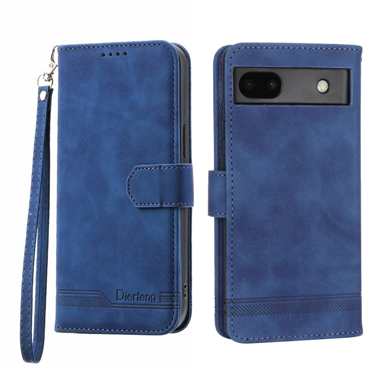 Dierfeng Dream Line TPU + PU Leather Phone Case, For Google Pixel 6, For Google Pixel 6 Pro, For Google Pixel 6a, For Google Pixel 7, For Google Pixel 7 Pro, For Google Pixel 7a
