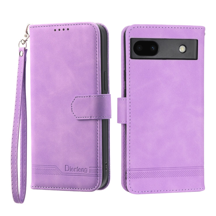 Dierfeng Dream Line TPU + PU Leather Phone Case, For Google Pixel 6, For Google Pixel 6 Pro, For Google Pixel 6a, For Google Pixel 7, For Google Pixel 7 Pro, For Google Pixel 7a