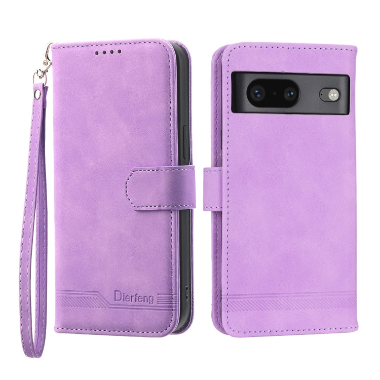 Dierfeng Dream Line TPU + PU Leather Phone Case, For Google Pixel 6, For Google Pixel 6 Pro, For Google Pixel 6a, For Google Pixel 7, For Google Pixel 7 Pro, For Google Pixel 7a