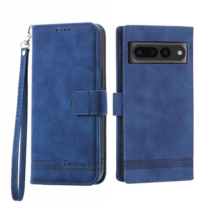 Dierfeng Dream Line TPU + PU Leather Phone Case, For Google Pixel 6, For Google Pixel 6 Pro, For Google Pixel 6a, For Google Pixel 7, For Google Pixel 7 Pro, For Google Pixel 7a