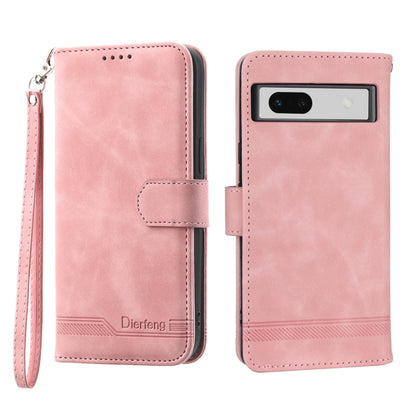 Dierfeng Dream Line TPU + PU Leather Phone Case, For Google Pixel 6, For Google Pixel 6 Pro, For Google Pixel 6a, For Google Pixel 7, For Google Pixel 7 Pro, For Google Pixel 7a