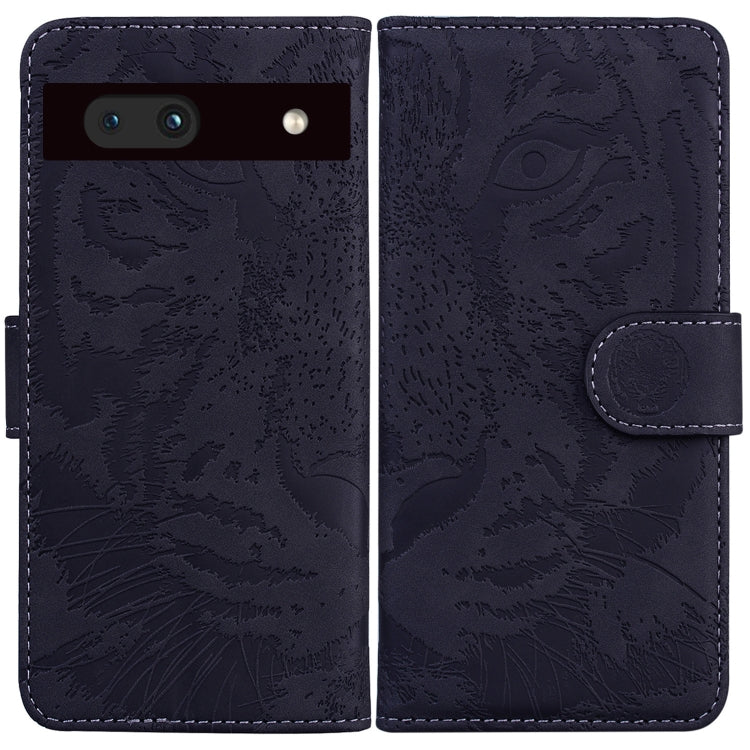 Tiger Embossing Pattern Flip Leather Phone Case, For Google Pixel 7a, For Samsung Galaxy A34 5G, For Samsung Galaxy A54 5G, For Infinix Hot 20 Play, For OPPO A58, For Tecno Pova 4 Pro