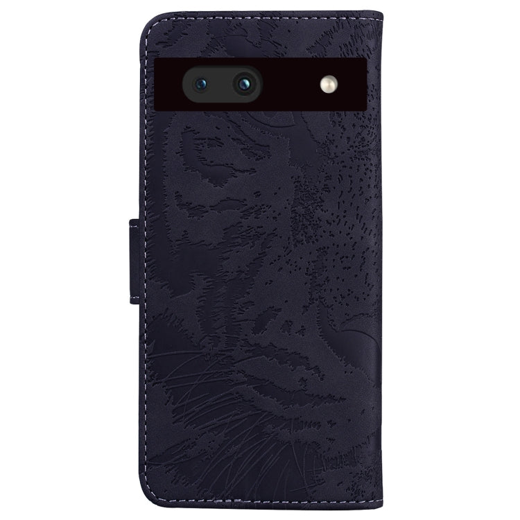 Tiger Embossing Pattern Flip Leather Phone Case, For Google Pixel 7a, For Samsung Galaxy A34 5G, For Samsung Galaxy A54 5G, For Infinix Hot 20 Play, For OPPO A58, For Tecno Pova 4 Pro