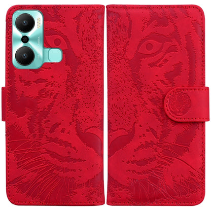 Tiger Embossing Pattern Flip Leather Phone Case, For Google Pixel 7a, For Samsung Galaxy A34 5G, For Samsung Galaxy A54 5G, For Infinix Hot 20 Play, For OPPO A58, For Tecno Pova 4 Pro