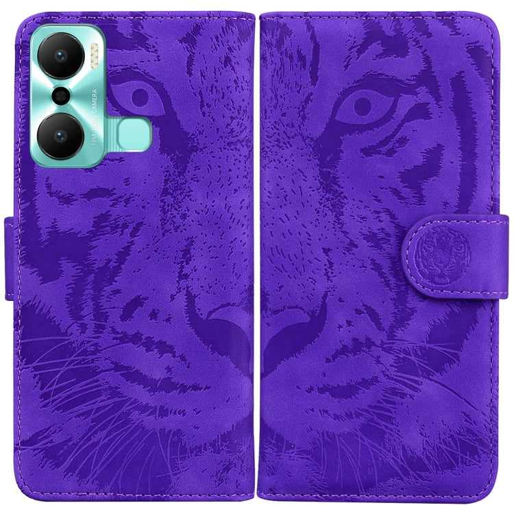 Tiger Embossing Pattern Flip Leather Phone Case, For Google Pixel 7a, For Samsung Galaxy A34 5G, For Samsung Galaxy A54 5G, For Infinix Hot 20 Play, For OPPO A58, For Tecno Pova 4 Pro