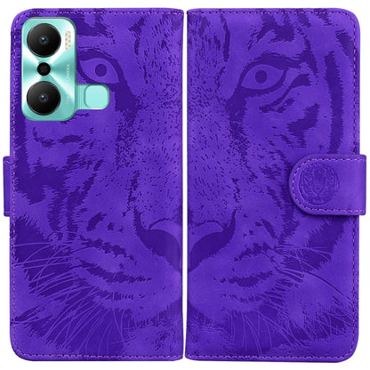 Tiger Embossing Pattern Flip Leather Phone Case, For Google Pixel 7a, For Samsung Galaxy A34 5G, For Samsung Galaxy A54 5G, For Infinix Hot 20 Play, For OPPO A58, For Tecno Pova 4 Pro