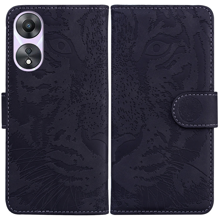 Tiger Embossing Pattern Flip Leather Phone Case, For Google Pixel 7a, For Samsung Galaxy A34 5G, For Samsung Galaxy A54 5G, For Infinix Hot 20 Play, For OPPO A58, For Tecno Pova 4 Pro
