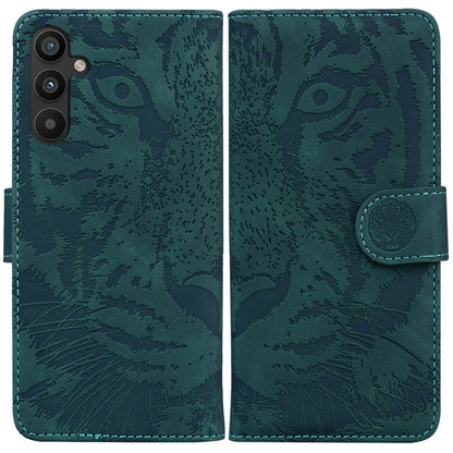 Tiger Embossing Pattern Flip Leather Phone Case, For Google Pixel 7a, For Samsung Galaxy A34 5G, For Samsung Galaxy A54 5G, For Infinix Hot 20 Play, For OPPO A58, For Tecno Pova 4 Pro
