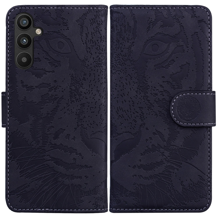 Tiger Embossing Pattern Flip Leather Phone Case, For Google Pixel 7a, For Samsung Galaxy A34 5G, For Samsung Galaxy A54 5G, For Infinix Hot 20 Play, For OPPO A58, For Tecno Pova 4 Pro