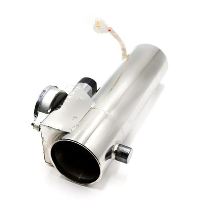 Car Stainless Steel Straight Pipe Remote Control Electric Exhaust Valve, 2.5 inch, 3 inch