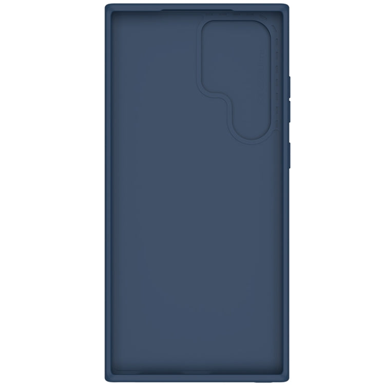 Coque de téléphone NILLKIN CamShield en Silicone Liquide + PC, pour Samsung Galaxy S23 Ultra 5G