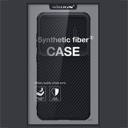 NILLKIN Synthetic Fiber Camshield Phone Case, For Samsung Galaxy S23+ 5G