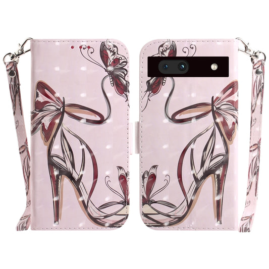 3D Colored Pattern Flip Leather Phone Case, For Google Pixel 7a, For Infinix Hot 20 Play, For OPPO A58, For Tecno Pova 4 Pro, For Samsung Galaxy A34 5G, For Samsung Galaxy A54 5G