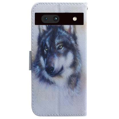 Coloured Drawing Flip Leather Phone Case, For Google Pixel 7a, For Infinix Hot 20 Play, For OPPO A58, For Tecno Pova 4 Pro, For Samsung Galaxy A34 5G, For Samsung Galaxy A54 5G
