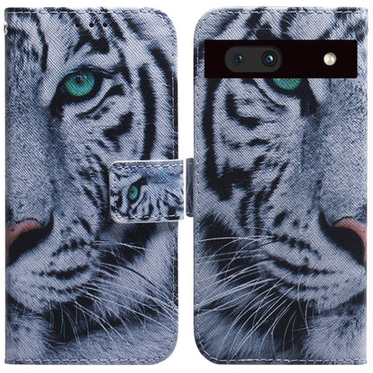 Coloured Drawing Flip Leather Phone Case, For Google Pixel 7a, For Infinix Hot 20 Play, For OPPO A58, For Tecno Pova 4 Pro, For Samsung Galaxy A34 5G, For Samsung Galaxy A54 5G