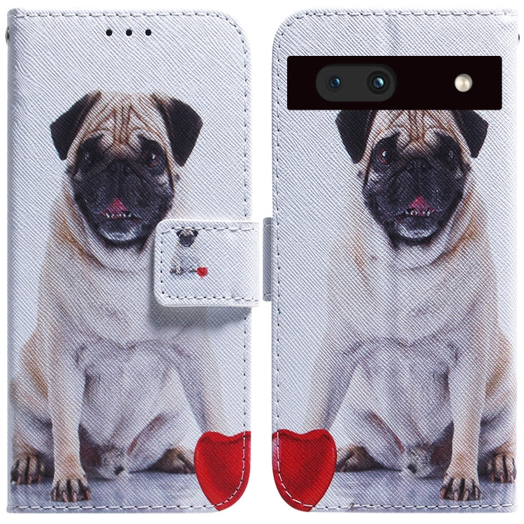 Coloured Drawing Flip Leather Phone Case, For Google Pixel 7a, For Infinix Hot 20 Play, For OPPO A58, For Tecno Pova 4 Pro, For Samsung Galaxy A34 5G, For Samsung Galaxy A54 5G