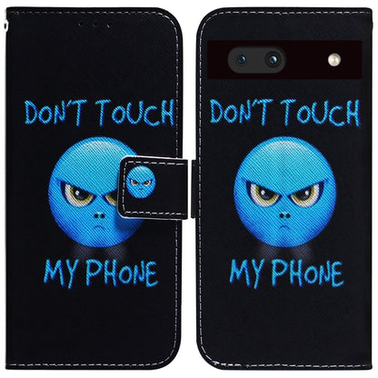Coloured Drawing Flip Leather Phone Case, For Google Pixel 7a, For Infinix Hot 20 Play, For OPPO A58, For Tecno Pova 4 Pro, For Samsung Galaxy A34 5G, For Samsung Galaxy A54 5G