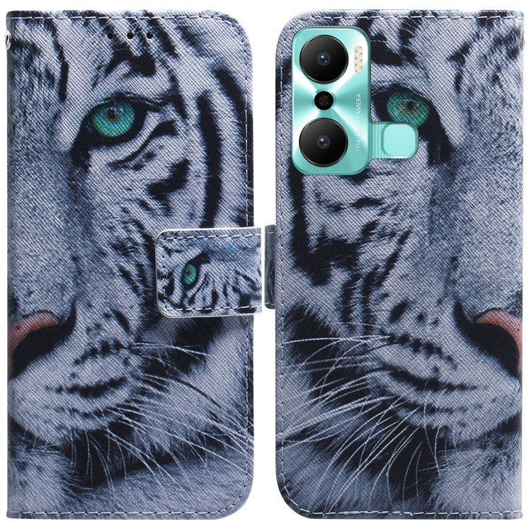 Coloured Drawing Flip Leather Phone Case, For Google Pixel 7a, For Infinix Hot 20 Play, For OPPO A58, For Tecno Pova 4 Pro, For Samsung Galaxy A34 5G, For Samsung Galaxy A54 5G