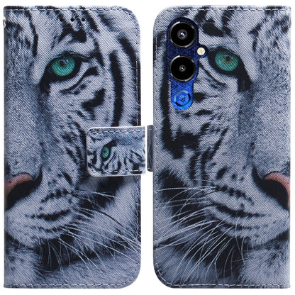 Coloured Drawing Flip Leather Phone Case, For Google Pixel 7a, For Infinix Hot 20 Play, For OPPO A58, For Tecno Pova 4 Pro, For Samsung Galaxy A34 5G, For Samsung Galaxy A54 5G