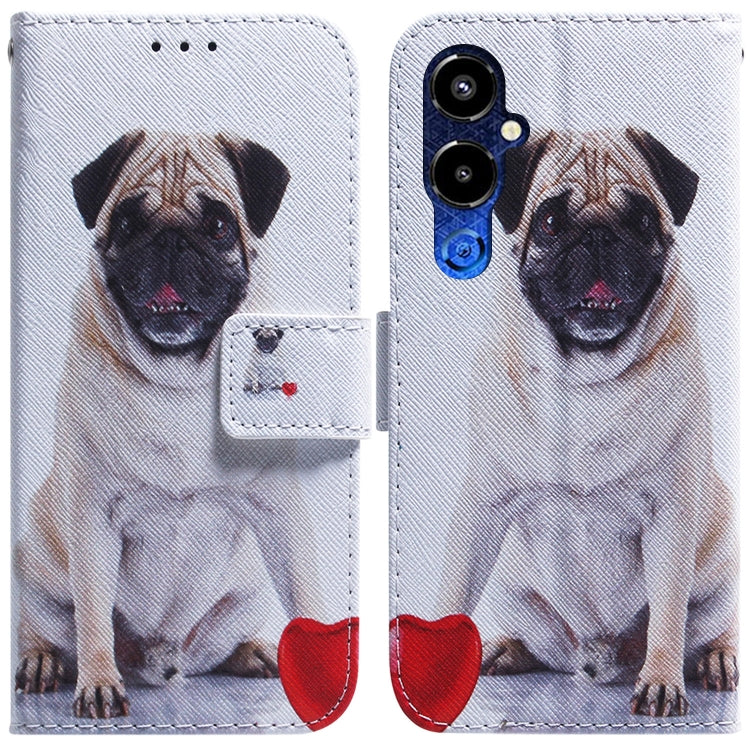 Coloured Drawing Flip Leather Phone Case, For Google Pixel 7a, For Infinix Hot 20 Play, For OPPO A58, For Tecno Pova 4 Pro, For Samsung Galaxy A34 5G, For Samsung Galaxy A54 5G