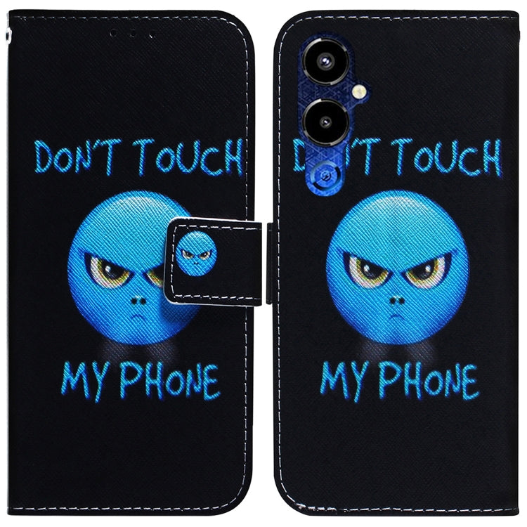 Coloured Drawing Flip Leather Phone Case, For Google Pixel 7a, For Infinix Hot 20 Play, For OPPO A58, For Tecno Pova 4 Pro, For Samsung Galaxy A34 5G, For Samsung Galaxy A54 5G