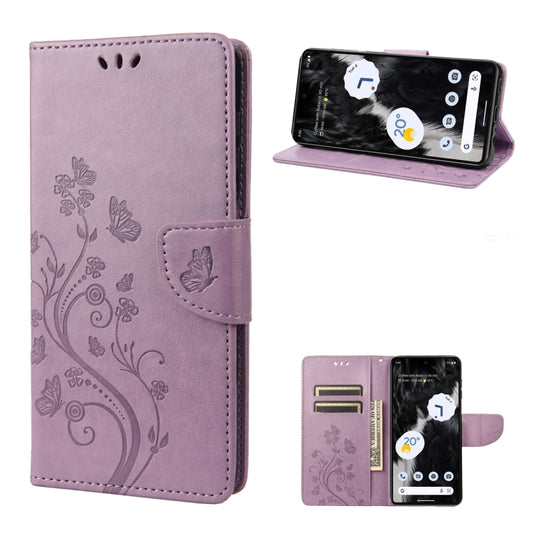 Butterfly Flower Pattern Flip Leather Phone Case, For Google Pixel 7a, For Samsung Galaxy S23 5G, For Samsung Galaxy S23+ 5G, For Samsung Galaxy S23 Ultra 5G