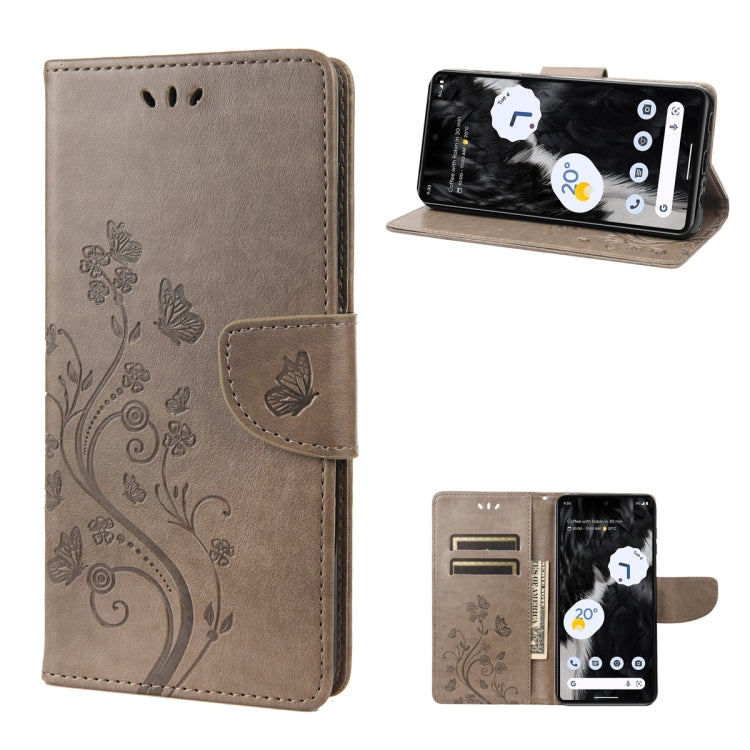 Butterfly Flower Pattern Flip Leather Phone Case, For Google Pixel 7a, For Samsung Galaxy S23 5G, For Samsung Galaxy S23+ 5G, For Samsung Galaxy S23 Ultra 5G