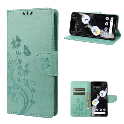 Butterfly Flower Pattern Flip Leather Phone Case, For Google Pixel 7a, For Samsung Galaxy S23 5G, For Samsung Galaxy S23+ 5G, For Samsung Galaxy S23 Ultra 5G