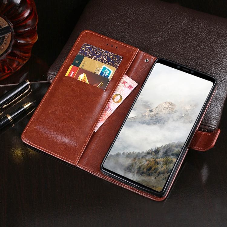 idewei Crazy Horse Texture Horizontal Flip Leather Case with Holder & Card Slots & Wallet, For Google Pixel 4, For Google Pixel 4 XL, For HTC Desire 12, For HTC Desire 12+, For HTC U11+, For HTC U12+