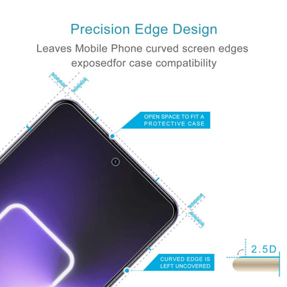 10pcs 0.26mm 9H 2.5D Tempered Glass Film, For Realme GT3 (10 PCS)