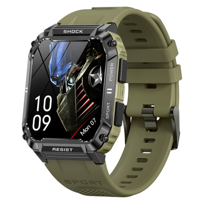 T3 1.95 inch Rugged Smart Sports Wristband Support Heart Rate Monitoring / Blood Pressure Monitoring
