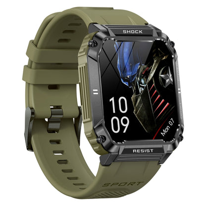 T3 1.95 inch Rugged Smart Sports Wristband Support Heart Rate Monitoring / Blood Pressure Monitoring