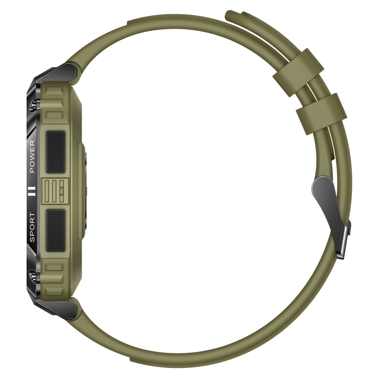 T3 1.95 inch Rugged Smart Sports Wristband Support Heart Rate Monitoring / Blood Pressure Monitoring