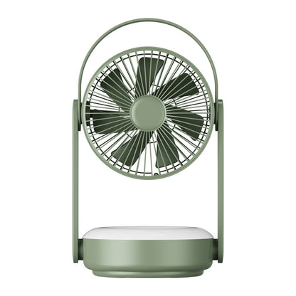 WT-F62 Ventilateur portatif d'extérieur à refroidissement par air avec chargement USB et lampe de nuit à LED