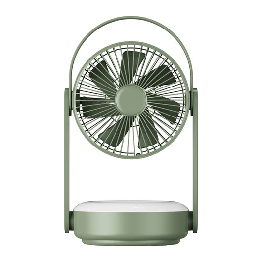 WT-F62 Ventilateur portatif d'extérieur à refroidissement par air avec chargement USB et lampe de nuit à LED