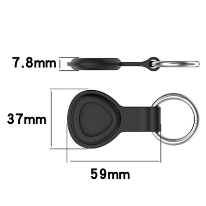 Shockproof Anti-scratch Silicone Protective Case, For AirTag