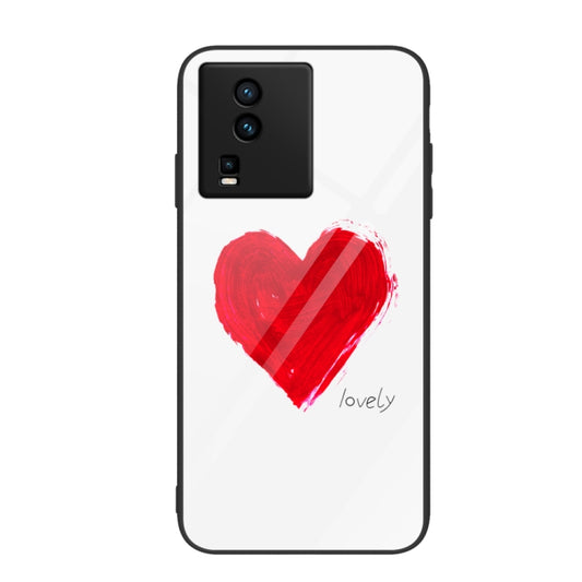 Colorful Painted Glass Phone Case, For vivo iQOO Neo7, For OPPO A17, For Realme C33, For Honor Play6C, For Samsung Galaxy A04, For Samsung Galaxy S23 5G