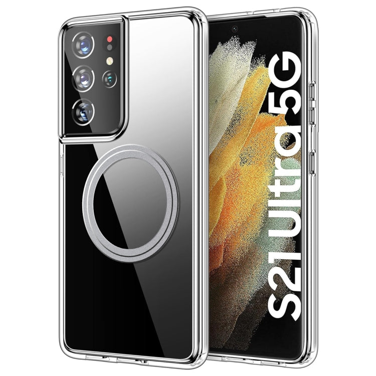 Transparent Frosted MagSafe Phone Case, For Samsung Galaxy S26 Ultra 5G, For Samsung Galaxy S25 5G, For Samsung Galaxy S25+ 5G, For Samsung Galaxy S25 Ultra 5G, For Samsung Galaxy S24 FE 5G, For Samsung Galaxy S24 Ultra 5G, For Samsung Galaxy S24+ 5G  ...